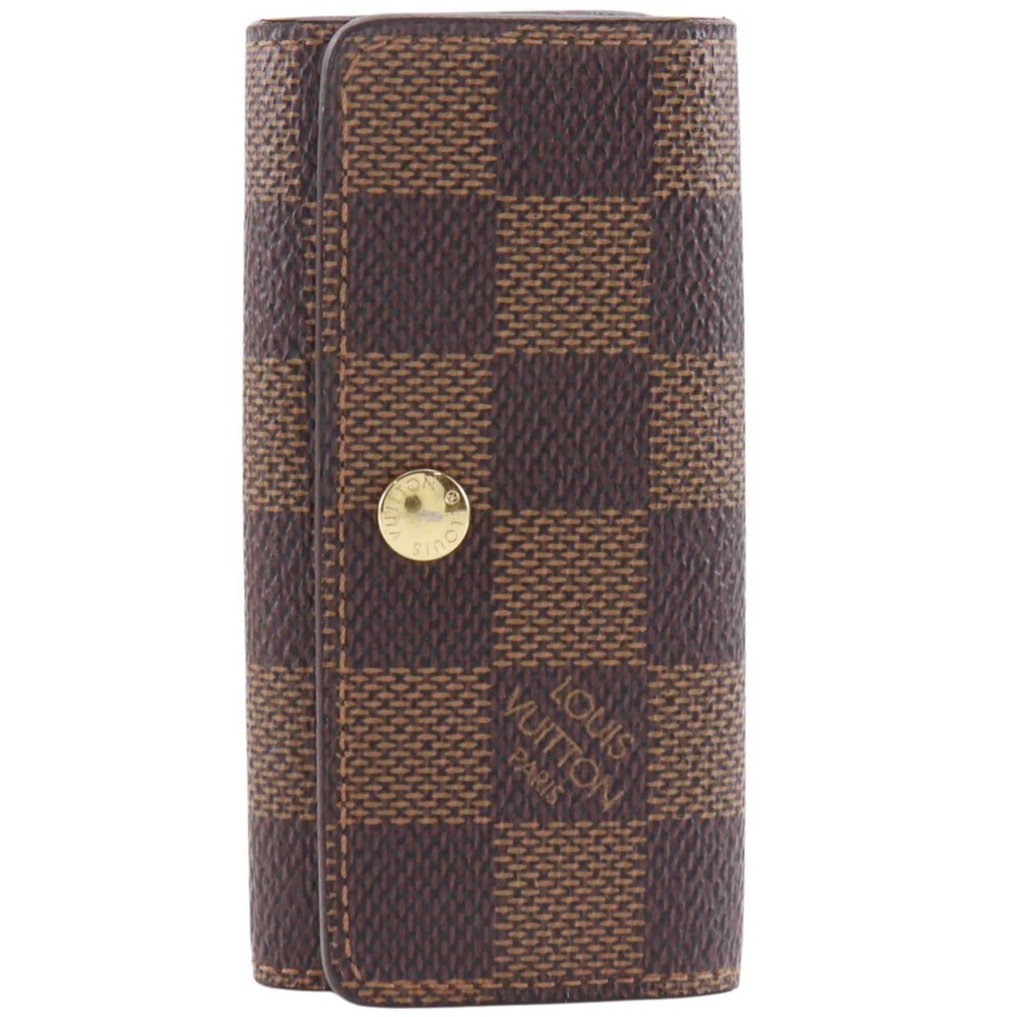 Louis Vuitton Multicles 4 Key Case, 4-Ring, N62631, Damier Canvas, 2015 Model...